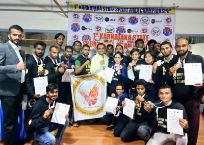 2017 State level submission wrestling held in Bangalore